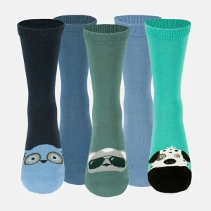 Shop Barnstrumpor Ekologisk Bomull 5-Pack Barn Strumpor