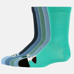 Best Barnstrumpor Ekologisk Bomull 5-Pack Barn Strumpor