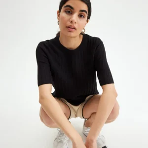 New Finstickad T-Shirt Dam Loungewear