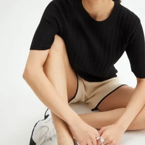 New Finstickad T-Shirt Dam Loungewear