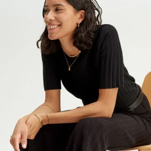 New Finstickad T-Shirt Dam Loungewear