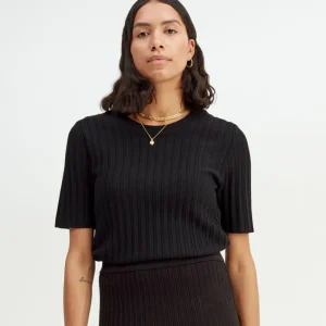 New Finstickad T-Shirt Dam Loungewear