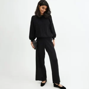 Store Finstickade Byxor Dam Loungewear