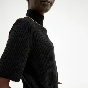 Store Halvpolo Troja Ull Dam T-Shirt