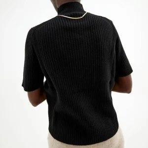 Store Halvpolo Troja Ull Dam T-Shirt