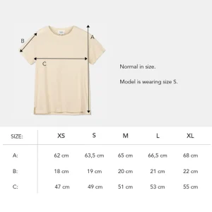 Store T-Shirt Ekologisk Bomull Och Hemp Regular Fit Dam Loungewear