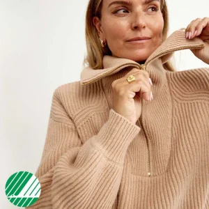 Store Turtleneck Zip Dam Loungewear